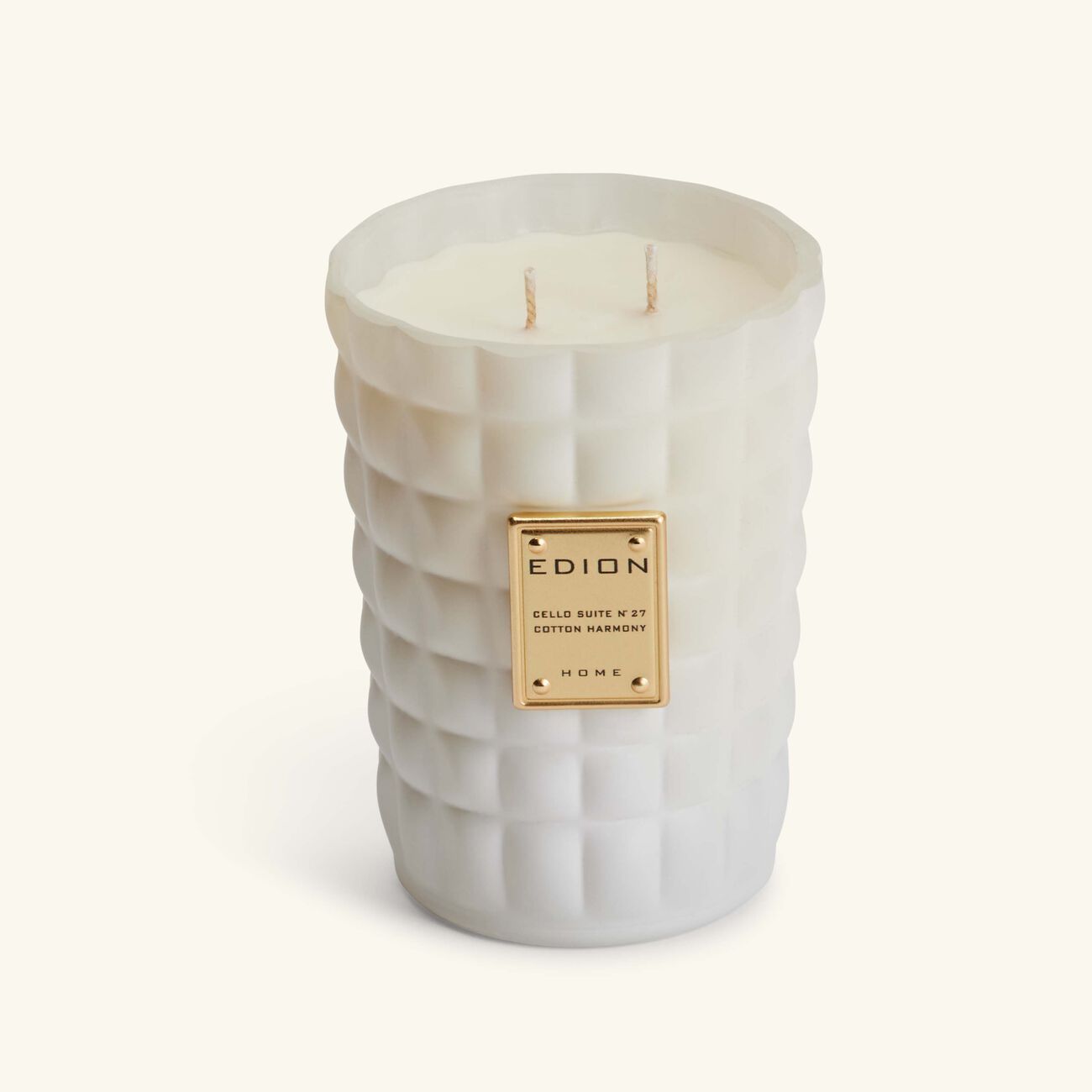 edion cello suite no 27 cotton harmony bianca candle   diffuser set