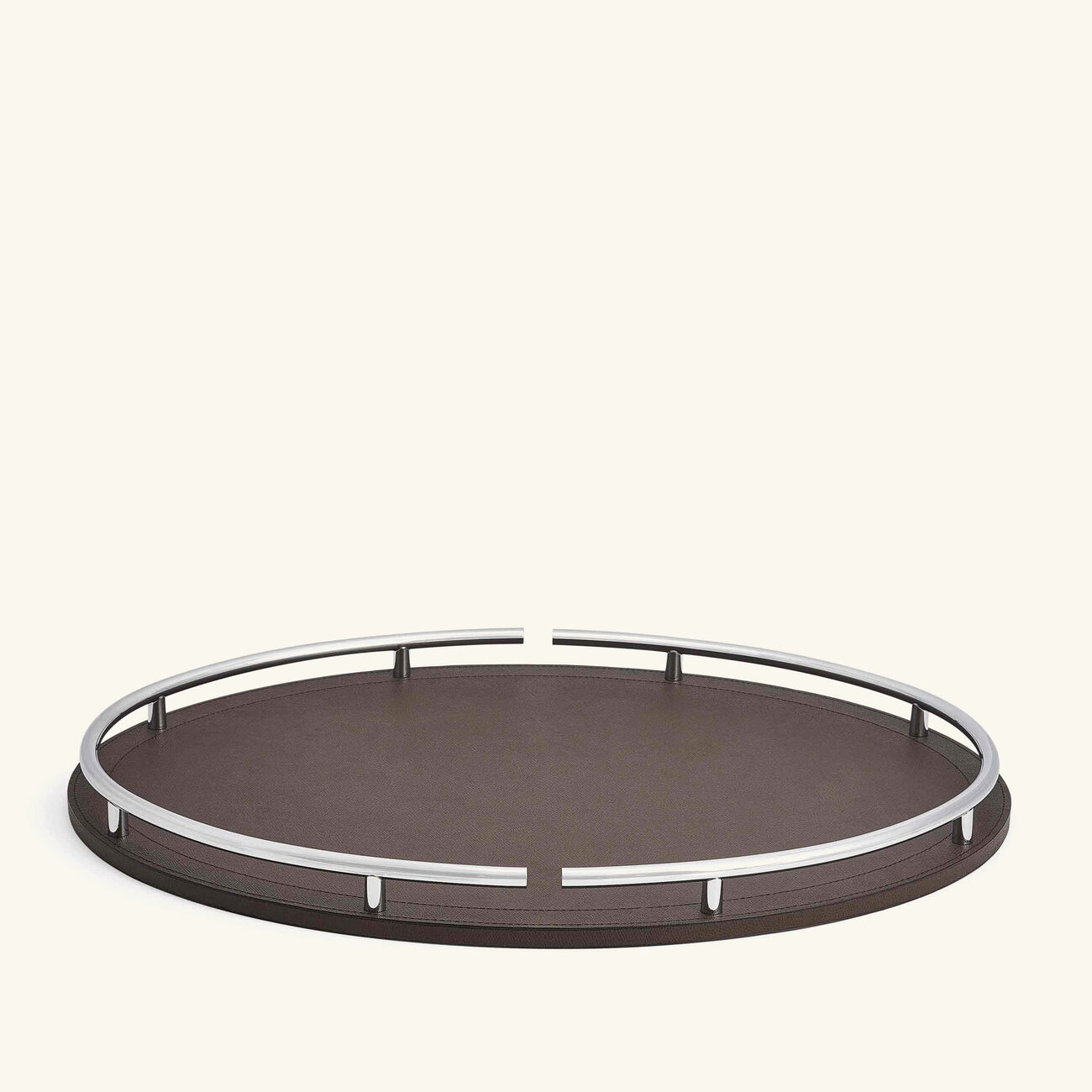 giobagnara circus tray oval large brown