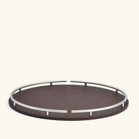 giobagnara circus tray oval large brown