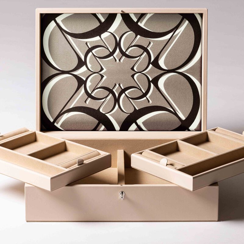 giobagnara elie saab monogram jewellery box tray