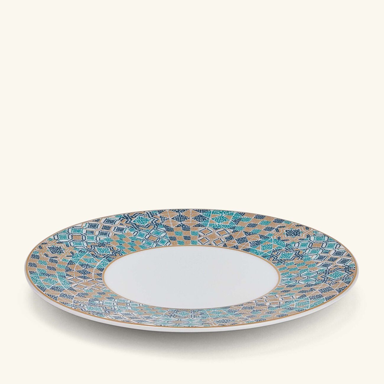haviland portofino bread butter plate round blue 16cm