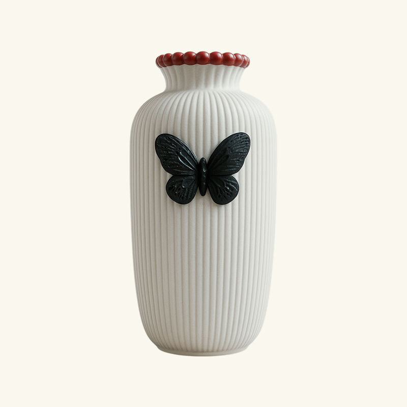 Lady Luck by Olga Hanono Vase Large White lladro lady luck by olga hanono vase large white