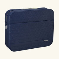 st dupont firehead messenger bag blue