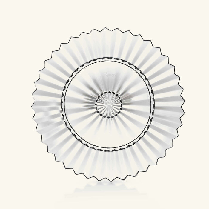 baccarat mille nuits salad plate round clear 21cm