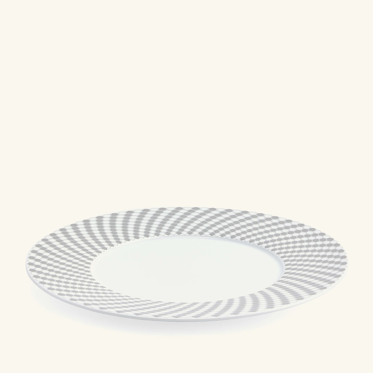 Madison 6 Dessert Plate Round Grey 21cm christofle madison 6 dessert plate round grey 21cm