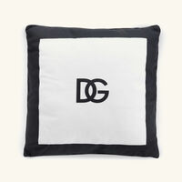 dolce gabbana casa dg logo pillow