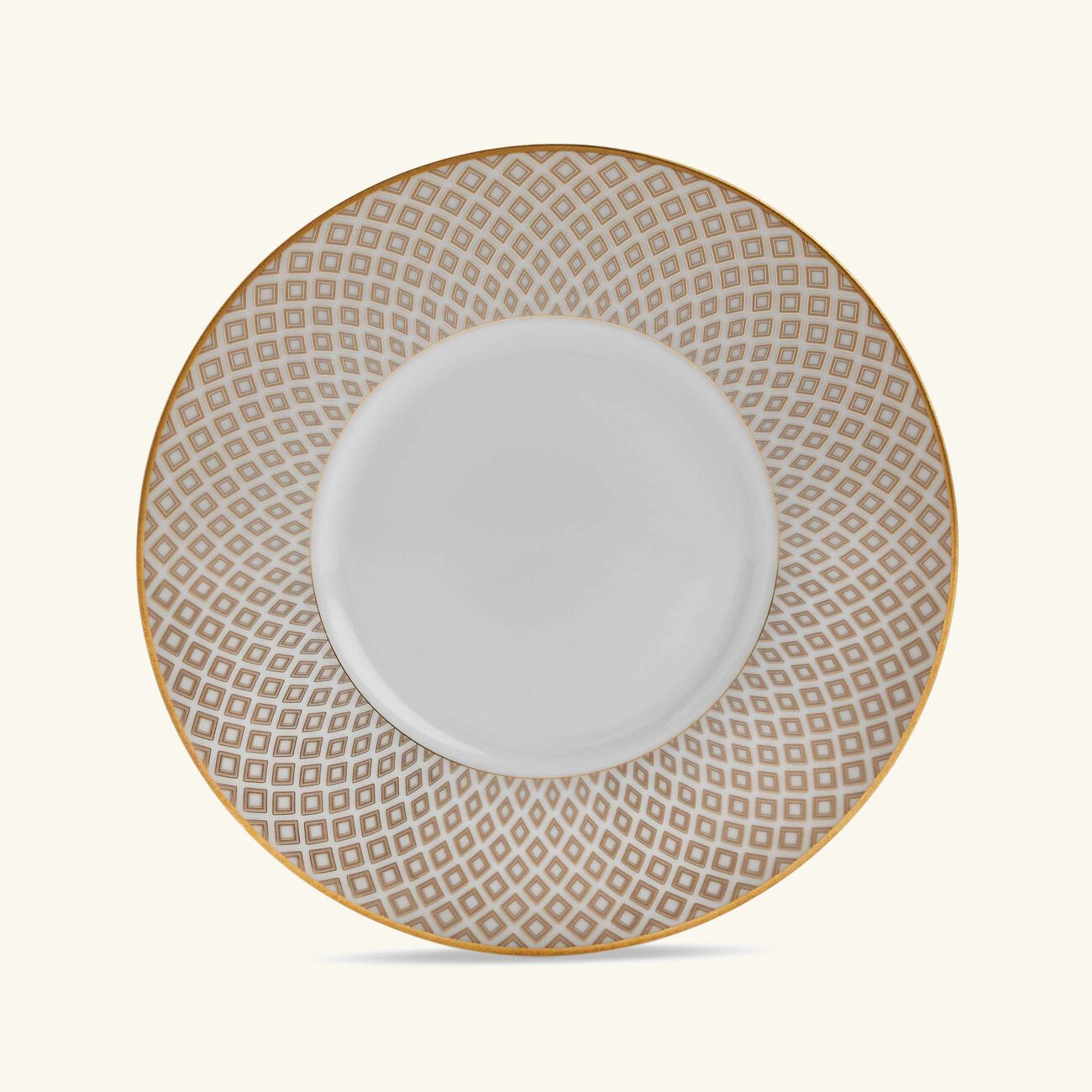 روزنتال صحن فنجان الشاي فرانسيس كارو باللون الذهبي