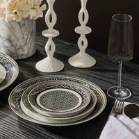 versace la greca signature bread butter plate round 16cm