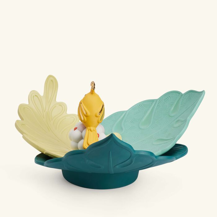 lladro utopical centerpiece green