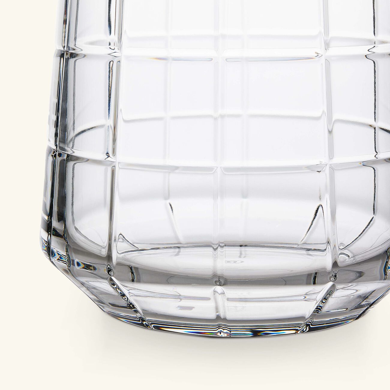 christofle graphik vase medium clear