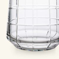 christofle graphik vase medium clear