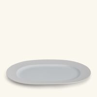 Ecume Serving Platter Oval White 12cm bernardaud ecume serving platter oval white 12cm