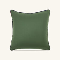 etro sponge embroided cushion green