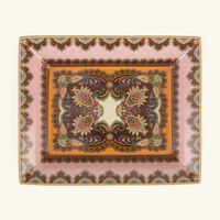 etro thistle rectangular tray pink