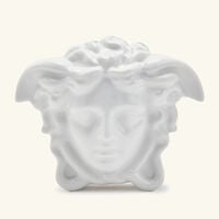 versace medusa grande vase medium white