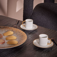 l objet neptune coffee cup saucer white set of 2