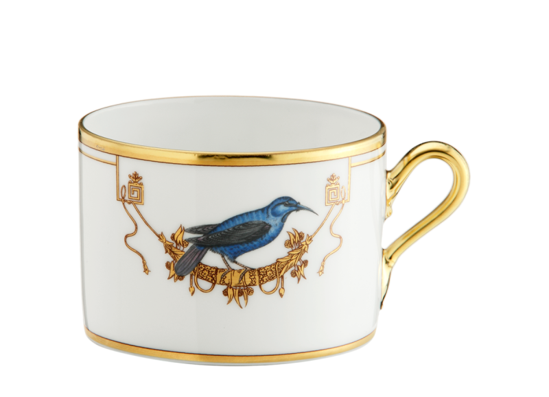 Tea Cup Volière Grimpereau Bleu, large