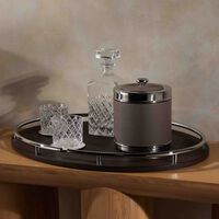 giobagnara circus tray oval large brown