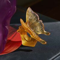 Butterfly Figurine Mini Yellow daum butterfly figurine mini yellow