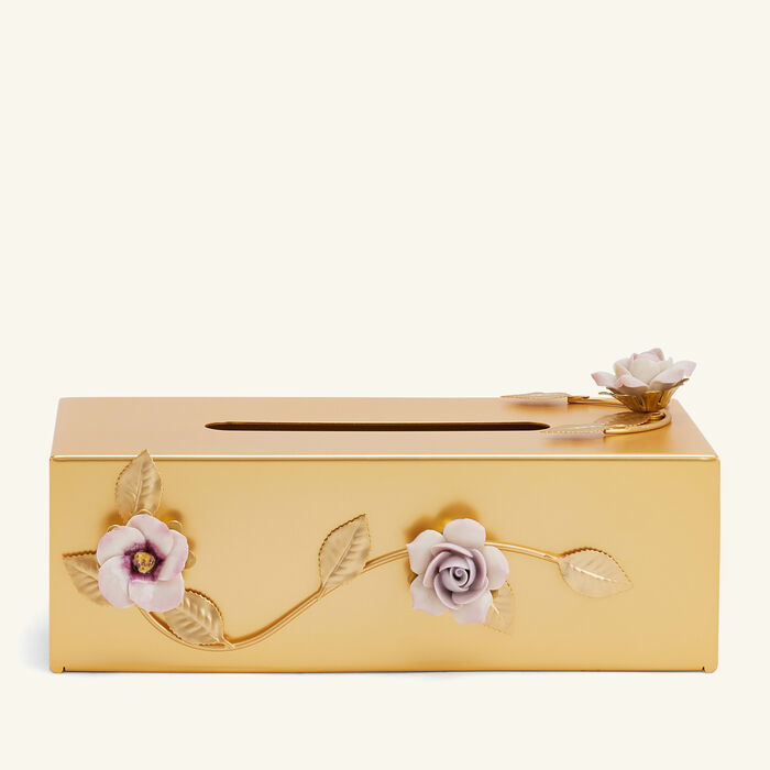 Versaille Tissue Box Gold villari versaille tissue box gold