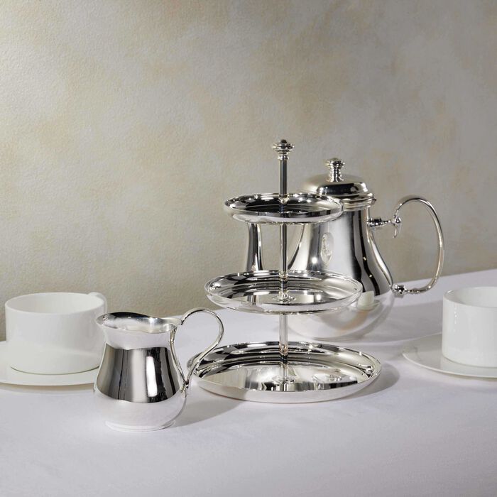 christofle albi milk pitcher silver plated