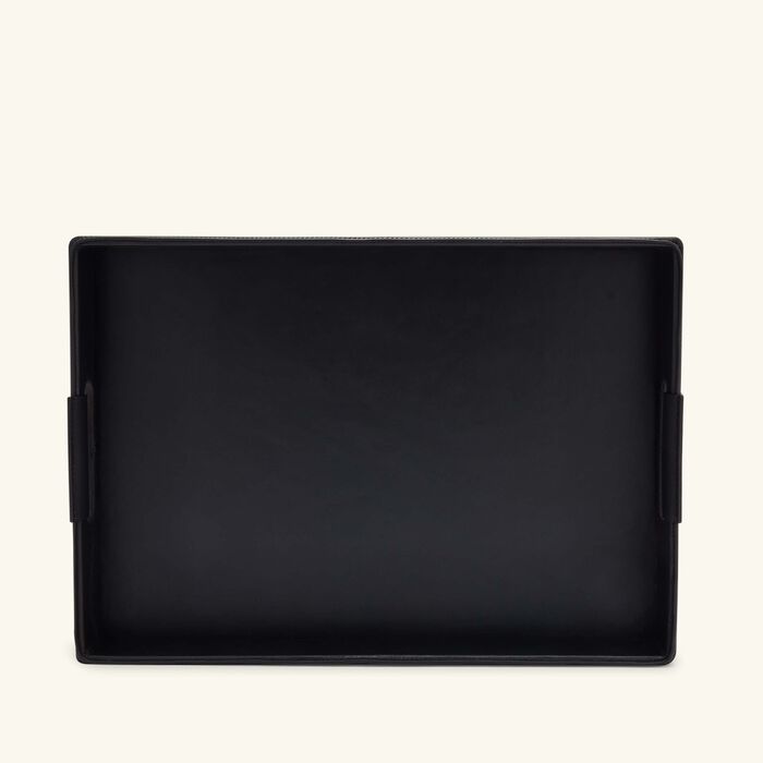 ralph lauren home wyatt serving tray rectangular large black