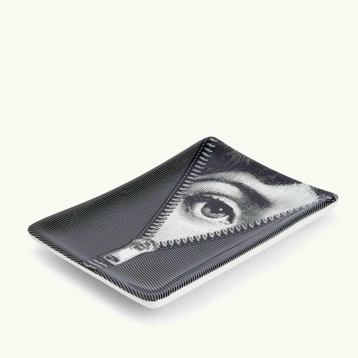 fornasetti tema e variazioni no 401 ashtray rectangular small black