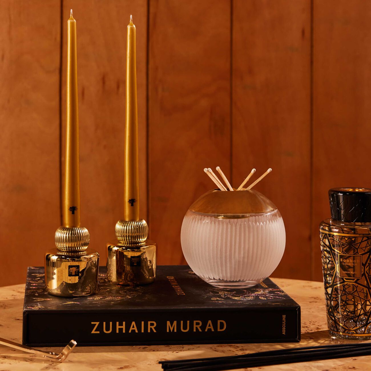 باوباب طقم ليز إكسكلوسيف آوروم مؤلف من شمعتين