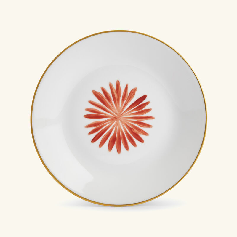 marie daage all e de cypr s bread plate round pink 15cm