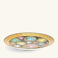 versace medusa amplified bread butter plate round green 17cm