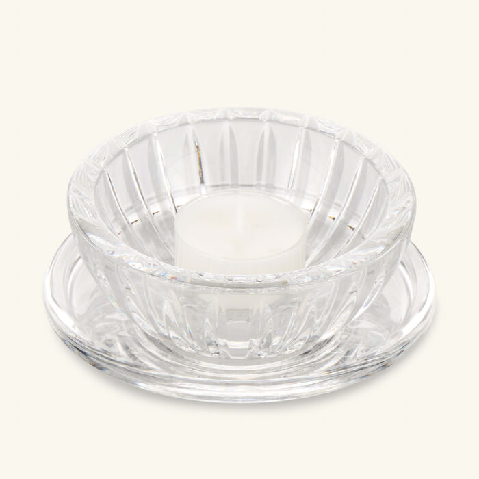 mario cioni   c lotus candle holder clear