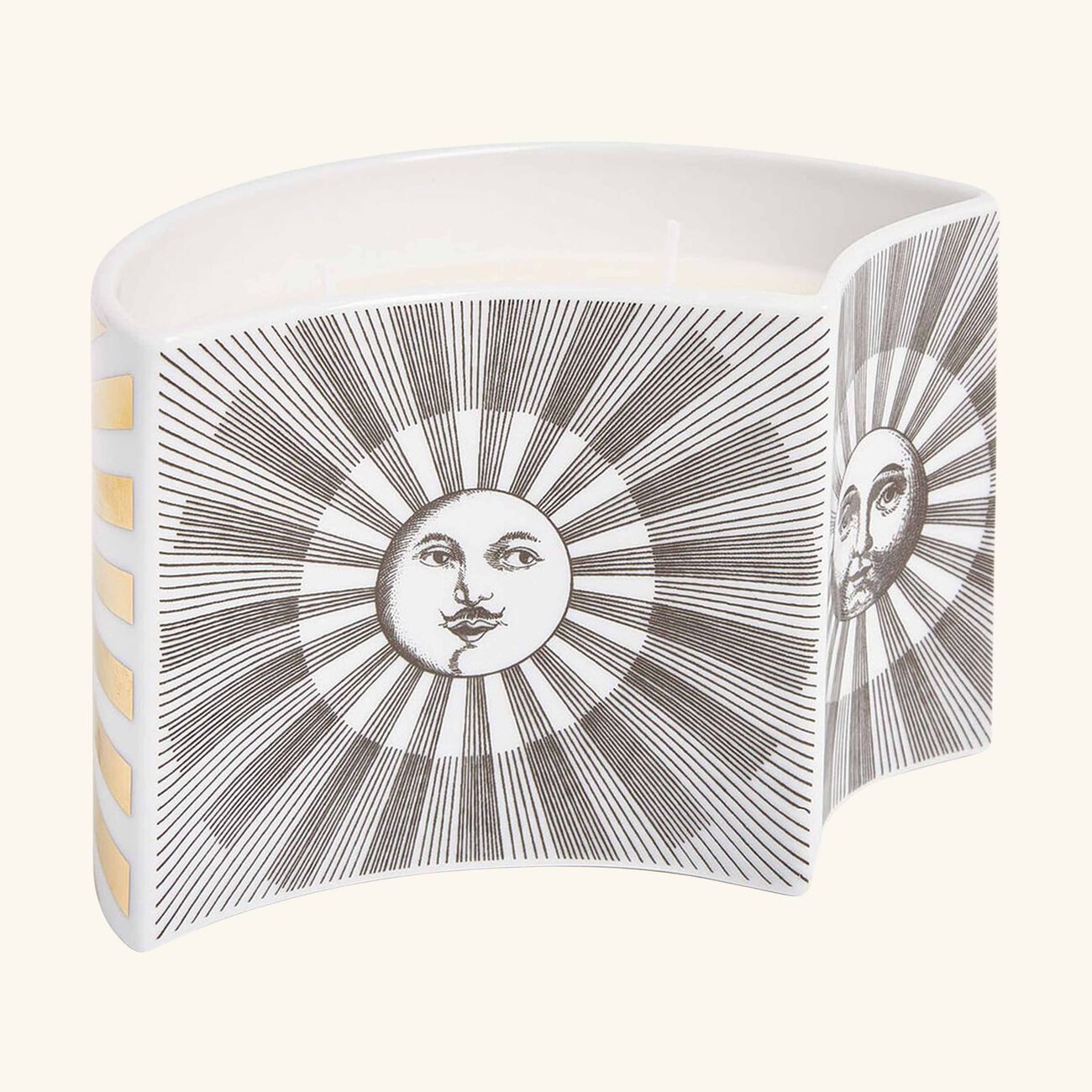 fornasetti immaginazione soli scented candle vase