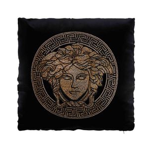 Medusa Studded Cushion, medium