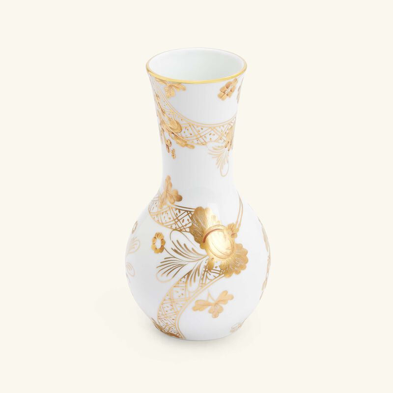 Oriente Italiano Tulip Vase Small Gold ginori 1735 oriente italiano tulip vase small gold