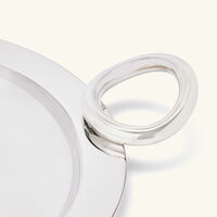 christofle vertigo bottle coaster silver plated