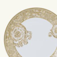 versace barocco beige salad plate round 21 cm