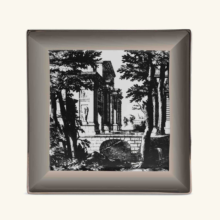 fornasetti giardino settecentesco trinket tray square small