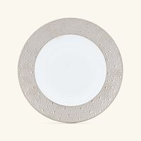 bernardaud ecume bread butter plate round white 16cm