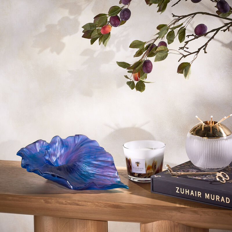 daum arum centrepiece blue
