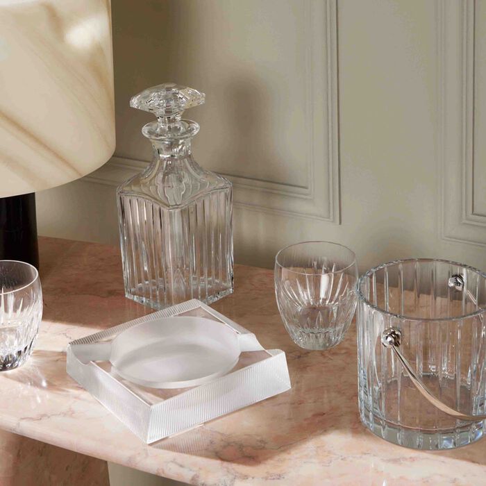 baccarat harmonie ice bucket clear