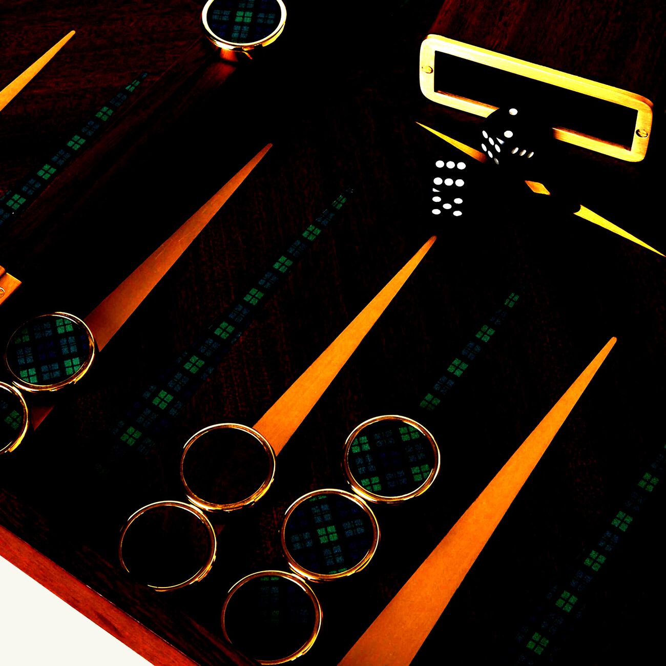 ralph lauren home parkwood backgammon set
