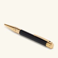 st dupont d initial ballpoint pen gold