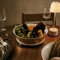 bernardaud sol serving bowl gold 32cm