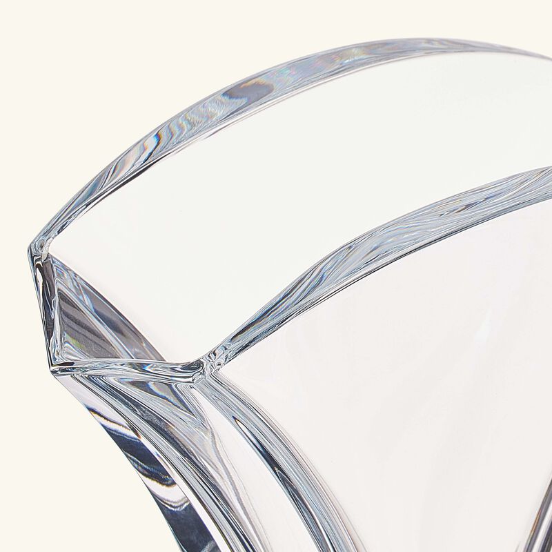 Ginkgo Vase Small Clear baccarat ginkgo vase small clear