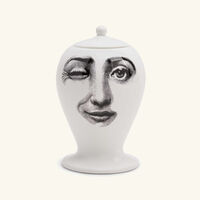 fornasetti antipatico vase mini white
