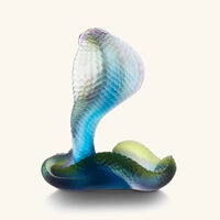 daum naja figurine small blue