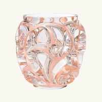 Tourbillons Vase Round Extra Large Pink lalique tourbillons vase round extra large pink