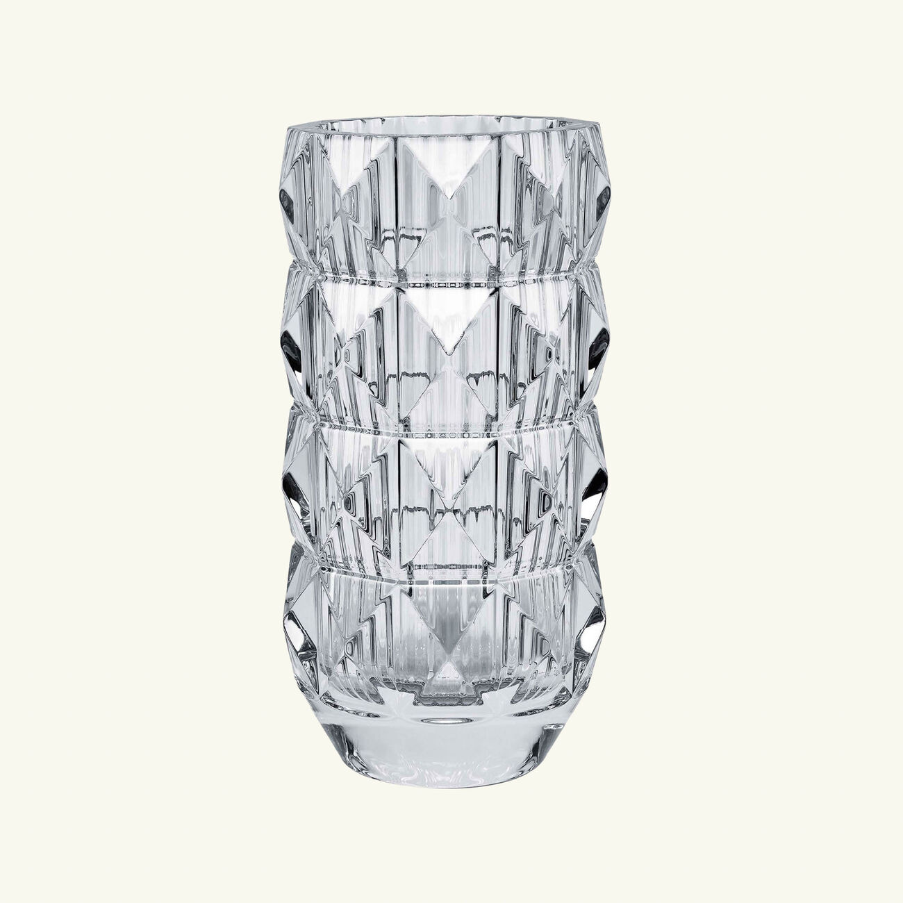 baccarat louxor vase round large clear