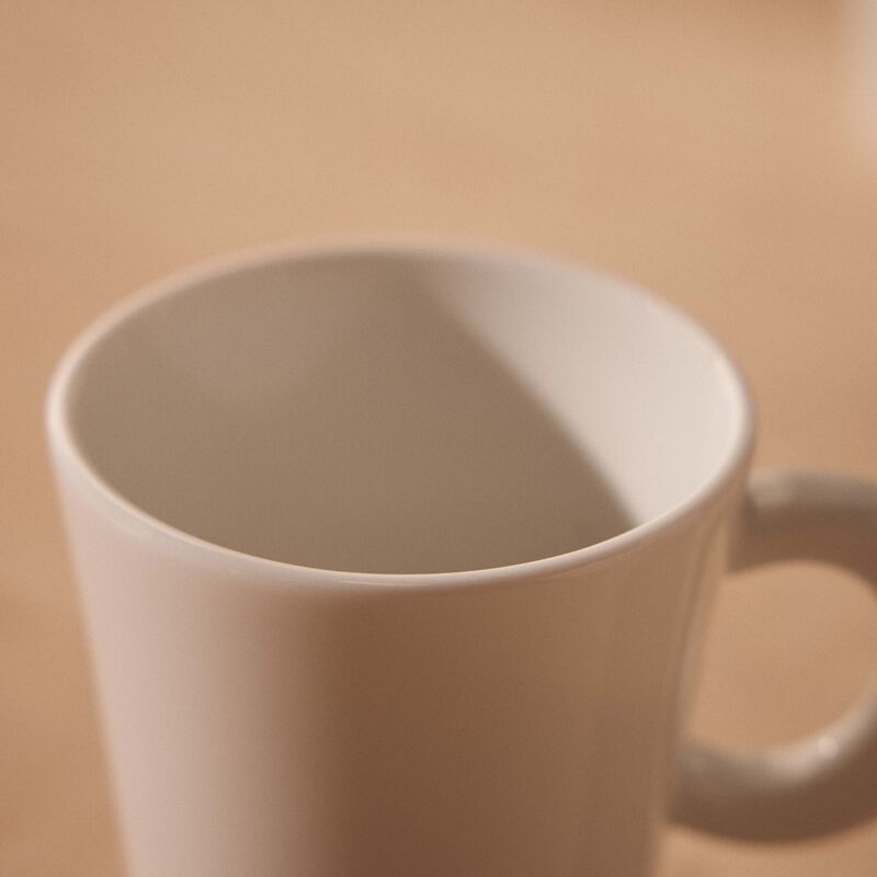 bernardaud ecume coffee cup   saucer white set of 2