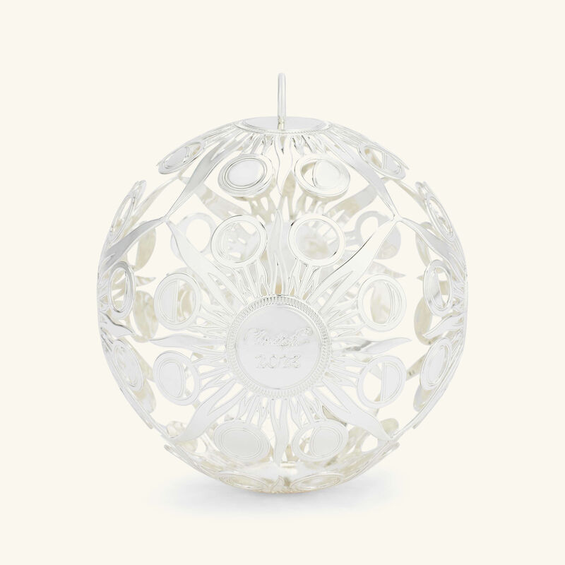 christofle r ve cosmique christmas ornament mini silver plated